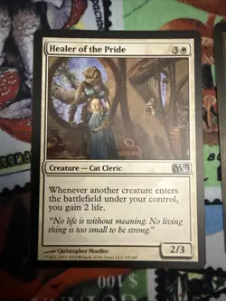 Healer of the Pride - Magic 2013 (M13) #19/249 MTG Magic The Gathering - Image 3