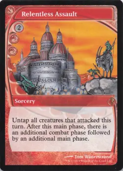 Relentless Assault (Future Sight) MB2 Regular Rare #132 NM MTG - Image 1