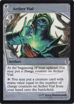 Aether Vial (Future Sight) MB2 Regular Uncommon #216 NM MTG - Image 1