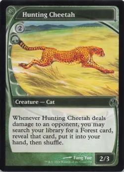 Hunting Cheetah (Future Sight) MB2 Regular Common #134 NM MTG - Image 1