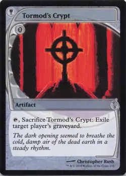 Tormod's Crypt (Future Sight) MB2 Regular Uncommon #235 NM MTG - Image 1