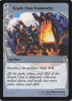 Krark-Clan Ironworks (Future Sight) MB2 Regular Uncommon #224 NM MTG - Image 1
