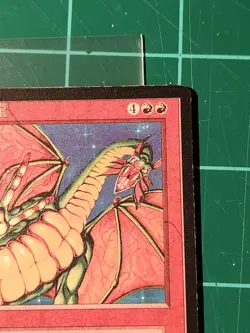 ***FBB Japanese Shivan Dragon*** MTG 4th Edition Magic LP/MPU good pics! - Image 3