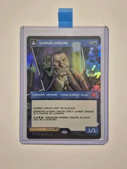 Norman Osborn (Borderless Foil) - M 0220 - Marvel's Spider-Man MTG - Image 1