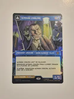 Norman Osborn (Borderless Foil) - M 0220 - Marvel's Spider-Man MTG - Image 2