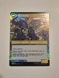 Norman Osborn (Borderless Foil) - M 0220 - Marvel's Spider-Man MTG - Image 3