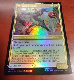 FOIL NORMAN OSBORN GREEN GOBLIN mtg Marvel's Spider-Man 1 Mythic - Image 2