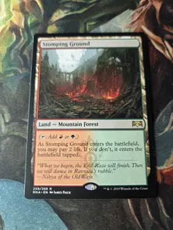 1x Stomping Ground, NM, Ravnica Allegiance (RNA), Magic: the Gathering, MtG - Image 2