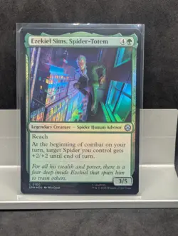 Ezekiel Sims, Spider-Totem X1 NM FOIL Marvel's Spider Man MTG - Image 1