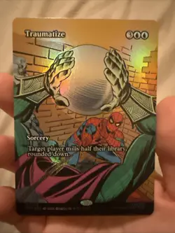 Traumatize 0015 MTG Spider-Man FOIL NM/M - Image 1