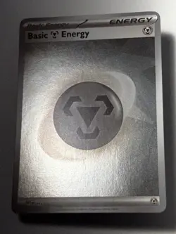 Basic Steel Energy SVE 016 Pokemon Prismatic Evolutions Reverse Holo - Image 2