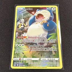 Snorlax TG10/TG30 Pokemon SWSH11: Lost Origin Trainer Gallery Ultra Rare NM - Image 1