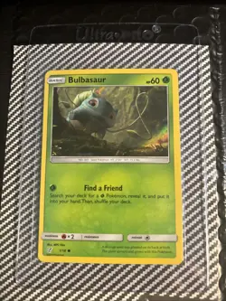 Bulbasaur 1/18 Holo Detective Pikachu Pokemon Trading Card Game MINT - Image 1