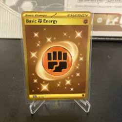 Fighting Energy - 258/198 - Pokemon Scarlet Violet Base Secret Rare Card NM - Image 1