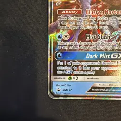 Pokemon Greninja GX Full Art Holo Card SM197 2019 Black Star Promo Sun & Moon - Image 4