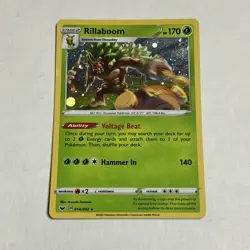 Rillaboom 014/202 Cosmos Holo Pokemon TCG NM-LP - Image 1