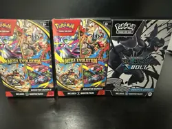 Pokemon Mega Evolution/Black Bolt Booster Bundle Factory Sealed New - Image 1