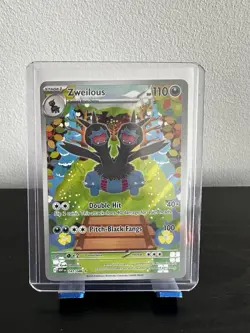 POKEMON - ZWEILOUS - 147/086 - ILLUSTRATION RARE - S&V WHITE FLARE - NM - Image 1