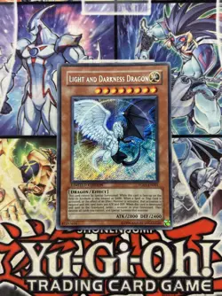 Yugioh Light and Darkness Dragon Limited Edition Secret Rare YG01-EN001 NM - Image 1