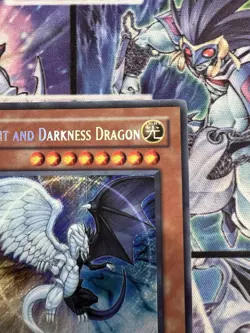 Yugioh Light and Darkness Dragon Limited Edition Secret Rare YG01-EN001 NM - Image 2