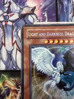 Yugioh Light and Darkness Dragon Limited Edition Secret Rare YG01-EN001 NM - Image 3