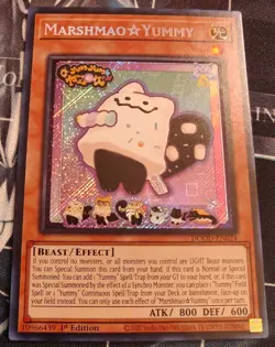 Yugioh! Marshmao☆Yummy DOOD-EN024 Secret Rare 1st Edition NM - Image 1
