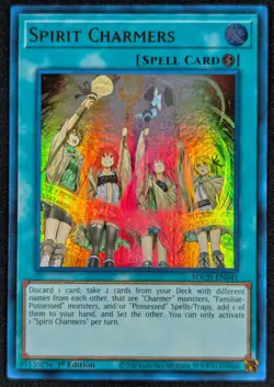 Spirit Charmers 2020 1st Ed Ultra Rare Gold Holo Yugioh Card SDCH-EN041 (NM) - Image 1