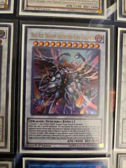 Yugioh Red Dragon Archfiend Deck - Jack Atlas - Hot Abyss Red Nova Resonator - Image 1