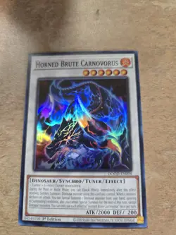 Yugioh! Doom Of Dimensions - Horned Brute Carnovorus - Image 1