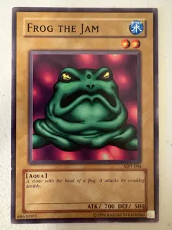 YUGIOH Frog the Jam MP1-004 Light-played LP - Image 3
