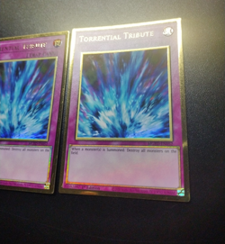 Yugioh! x3 Torrential Tribute MGED-EN052 Gold Rare 1st Ed / Edge Wear / SP - Image 5