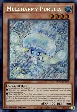 Mulcharmy Purulia INFO-EN027 Secret Rare 1st Edition Yugioh Card Near Mint+ - Image 3