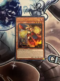 (MP25) Yugioh Fire King Courtier Ulcanix MP25-EN262 Ultra Rare 1st Edition VLP - Image 1