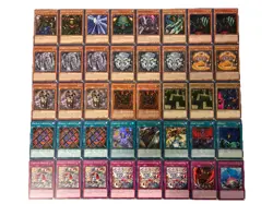 YUGIOH Gate Guardian Deck Complete 40 - Cards Thunder Wind Water Labyrinth NM - Image 1