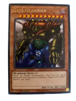 YUGIOH Gate Guardian Deck Complete 40 - Cards Thunder Wind Water Labyrinth NM - Image 2