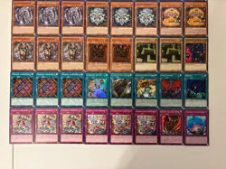 YUGIOH Gate Guardian Deck Complete 40 - Cards Thunder Wind Water Labyrinth NM - Image 4