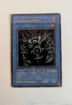 YuGiOh - Relinquished 1st Ed, Harpie’s Feather Duster, Red-Eyes, BLS, Gearfried - Image 4