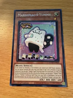 Yugioh! Marshmao☆Yummy DOOD-EN024 Secret Rare 1st Edition NM - Image 1