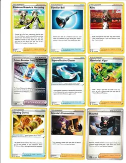 Pokemon TCG (9x) -Trainer Type Energy Cards Lot - Image 1