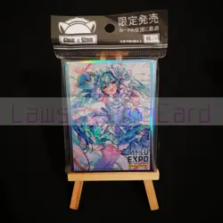 Hatsune Miku Foil Card Sleeves 67mmX92mm 60ct Standard Size - Image 1