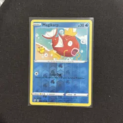 Magikarp 039/192 Reverse Holo Ft. Pikachu Rebel Clash Pokemon Card - Image 1