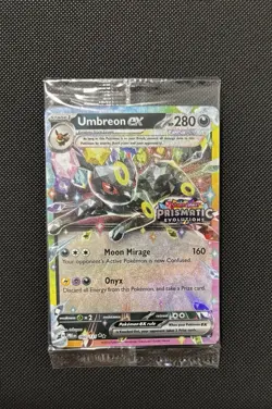 Pokemon TCG Prismatic Evolutions Umbreon EX Card 060/131 Stamped Promo, Sealed - Image 2