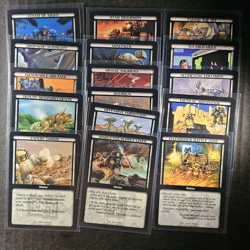 16 Mission Cards, 1996/1997 Battletech CCG, No Duplicates, Lot 3/4 - Image 1