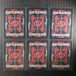 5 Command Artillery and 9 Mission Cards, 1996/1997 Battletech CCG - Image 3