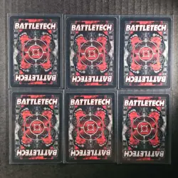 5 Command Artillery and 9 Mission Cards, 1996/1997 Battletech CCG - Image 5