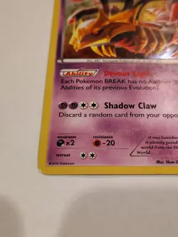 Giratina XY184 Promo XY Promos Pokemon Card HP - Image 5