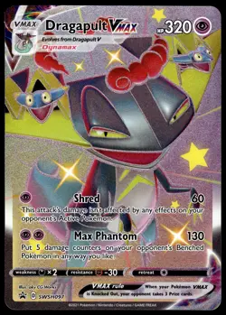 Dragapult VMAX SWSH097 JUMBO OVERSIZED Black Star Promo Pokemon Card - Image 1