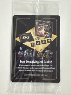 2025 Disney Lorcana D23 Iago Out Of Reach Promo Card D23 Gold Member Exclusive - Image 2