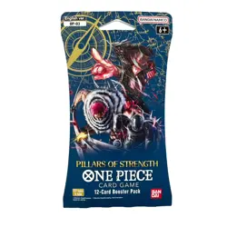 Bandai OP03 One Piece Pillars of Strength Booster Pack - 12 Cards 810059780538 - Image 1