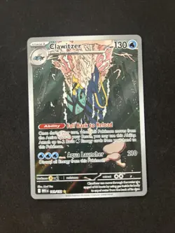 Clawitzer - 141/132 Pokemon TCG Mega Evolutions Illustration Rare Pokemon Card - Image 1